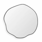 Round Pond Mirror, 63cm Black