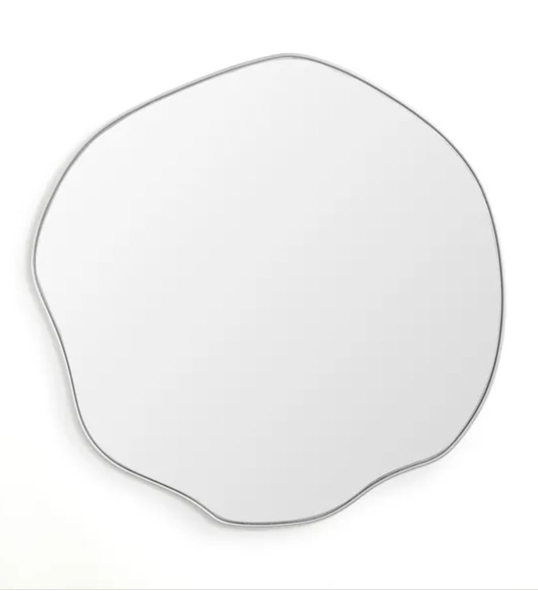 Round Pond Mirror, 63cm Silver