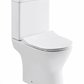 Harbour Acclaim Rimless Close Coupled Toilet & Soft Close Wafer Seat