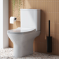 Harbour Acclaim Rimless Close Coupled Toilet & Soft Close Wafer Seat