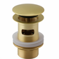 Harbour Clarity Brushed Brass Basin Mixer Tap & Waste