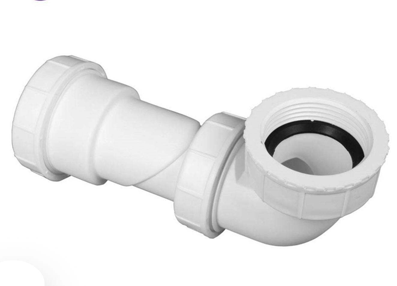 Uniwaste Waterless Waste Space-Saving Trap - Basins, Baths & Bidets