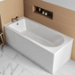 Drench Straight Single Ended Bath - Curved 1700mmx750mm