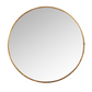 Large Round Gold Framed Wall Mirror 80cm x 80cm