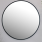 Round Black Wall Mirror 80cm x 80cm