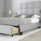 Palma 4'6" Bed Frame - Grey