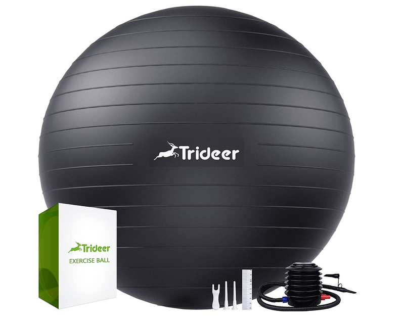 Trideer Extra Thick Yoga Ball Exercise Ball, S (38-45CM)