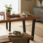 6 Seater Calia Dining Table Solid Oak 80 x 130 x 75cm