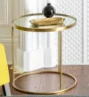 Brass Side Table