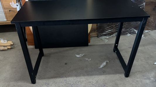 Black Dining Table, 75x120x60cm