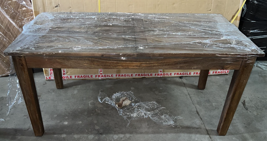 Wooden Dining Table, 75x160x80cm