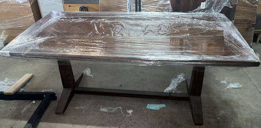 Traditional Dining Table, 75x180x90cm