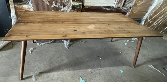 Dining Table, Dark Oak, 75x200x95cm