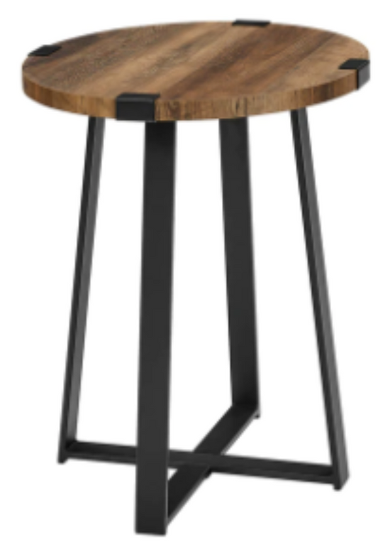 Rustic Side Table - Rustic Oak