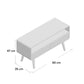 Small Mango Wood Media Unit, 47x90x35cm