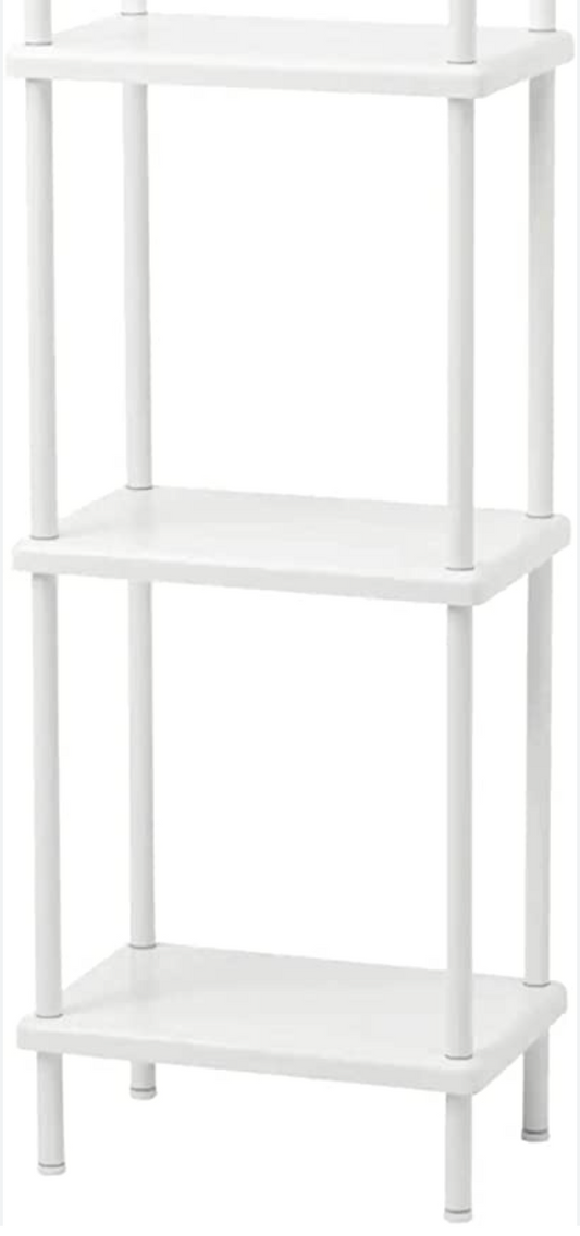 DYNAN Bathroom Shelf Unit. White