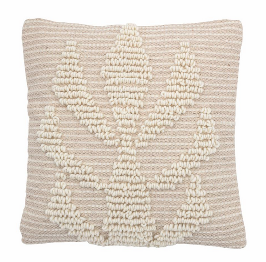 Gulzar Cushion, Nature, Wool