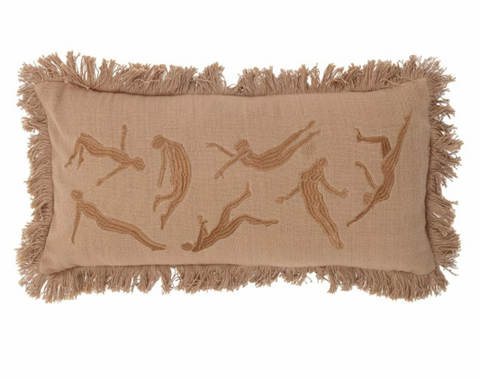 Risca Cushion, Nature, Cotton