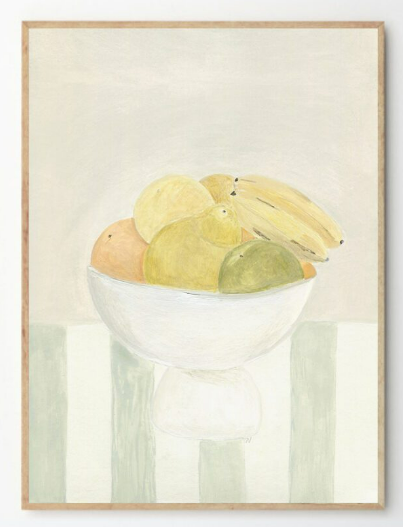 ISABELLE VANDEPLASSCHE Still Life with Fruit, 30 x 40cm