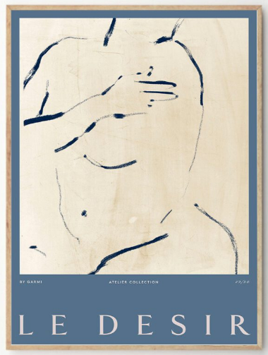 BY GARMI Le Desir, 50 x 70cm