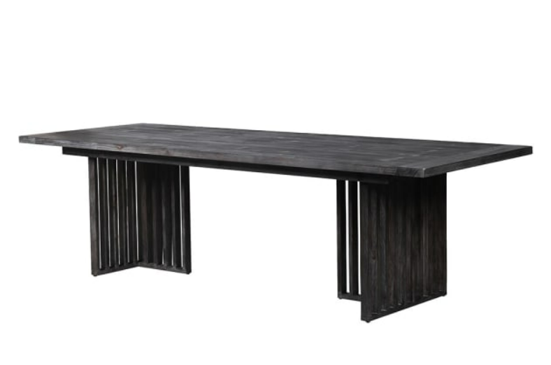 Slat Legs Dining Table, 79x100x270cm