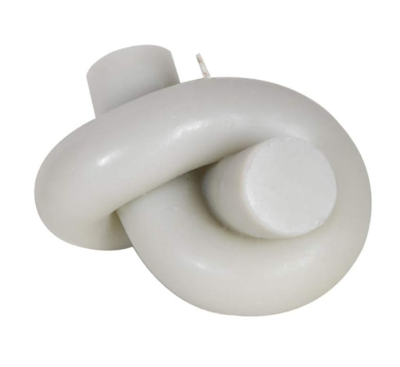 Grey Knot Soy Candle