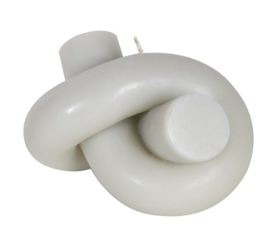 Grey Knot Soy Candle