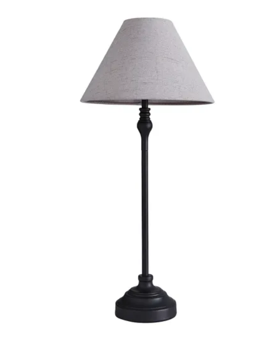 Dorma Bedford Table Lamp Black