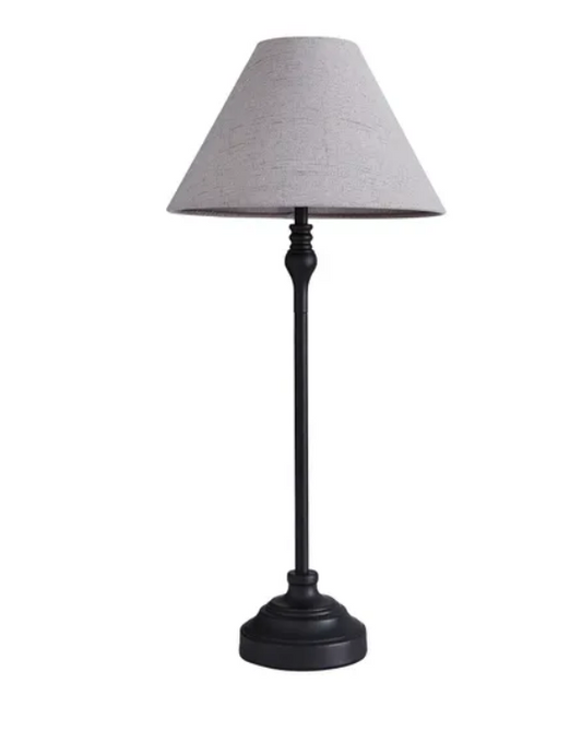 Dorma Bedford Table Lamp Black