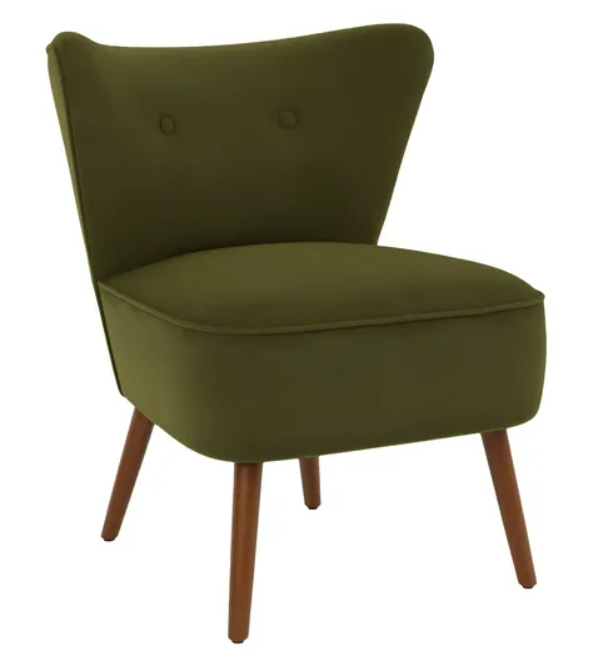 Eliza Velvet Cocktail Chair