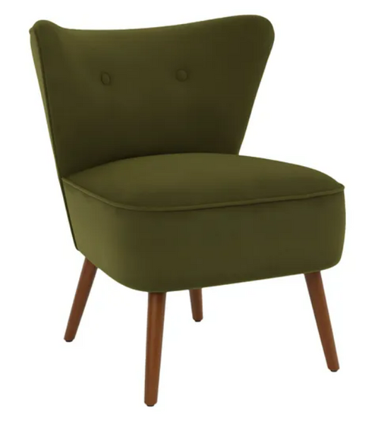Eliza Velvet Cocktail Chair