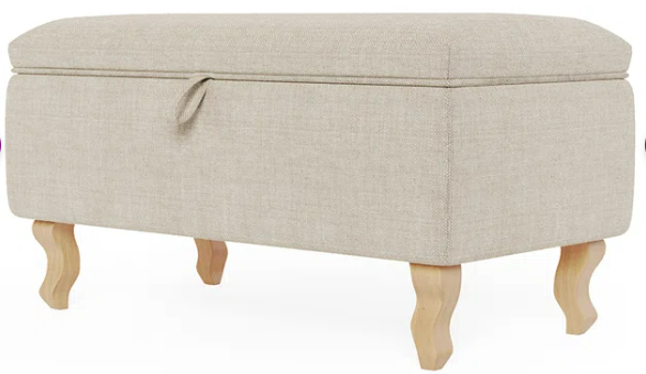 Acantha 71Cm Wide Rectangle Storage Ottoman
