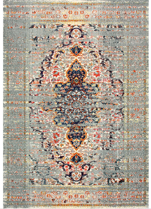 Distressed Persian Sarita Area Rug, 3' x 5'