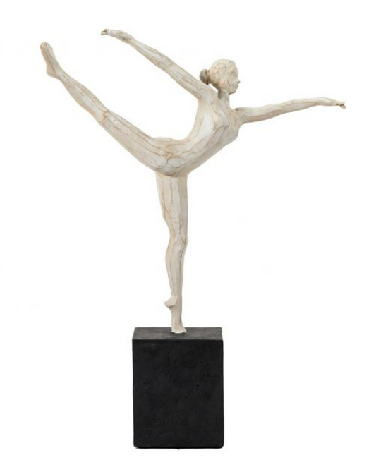 Ballerina Balance Sculpture, 30x85x37cm