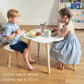 Kids 3 Piece Cloud Activity Table and Chair Set (Age 5-7)