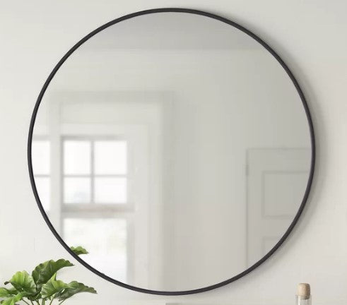 Darcy Round Accent Mirror, 100cm