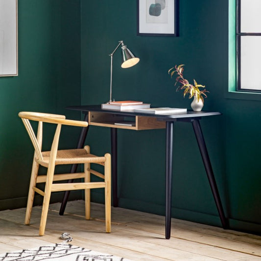 Maddox Desk with Shelf, 110x50x75cm