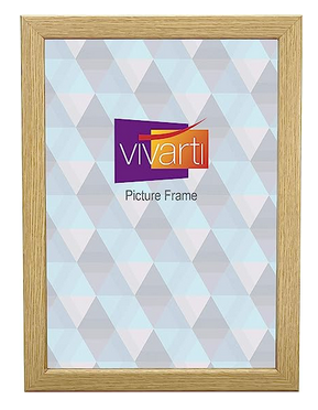 Vivarti Thin Oak Finish Picture Frame, A4 Certificate Size, 21 x 29.7cm