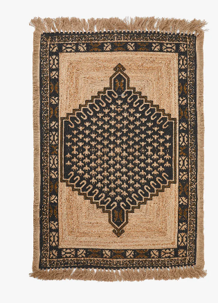 Poppy Jute Natural Rug
