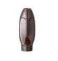 Tribal Stoneware Vase Brown One Size