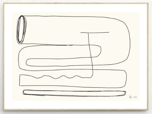 ByCDesign Studio, Between Lines 01, 30x40cm