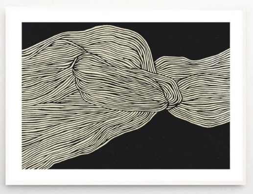 Rebecca Hein, The Line No 12, 30x40cm