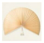 Natural Bamboo Fan Wall Hanging Large