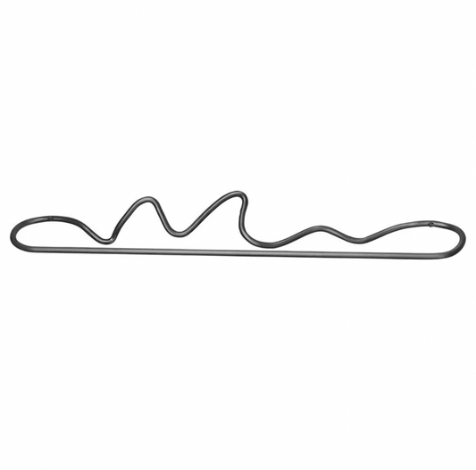 Ferm Living - Curvature Towel Hanger - Black Brass