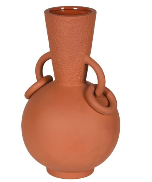 Terracotta Vase with Handles