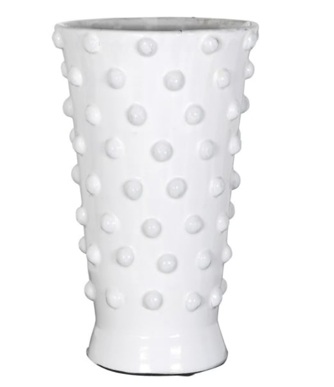 White Bobble Vase