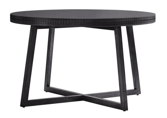 Boho Boutique Round Dining Table, 120x120x75cm