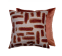 Malini Kentish Rust Cushion