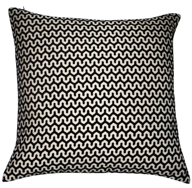 Malini Oslo Black Cushion 43 x 43