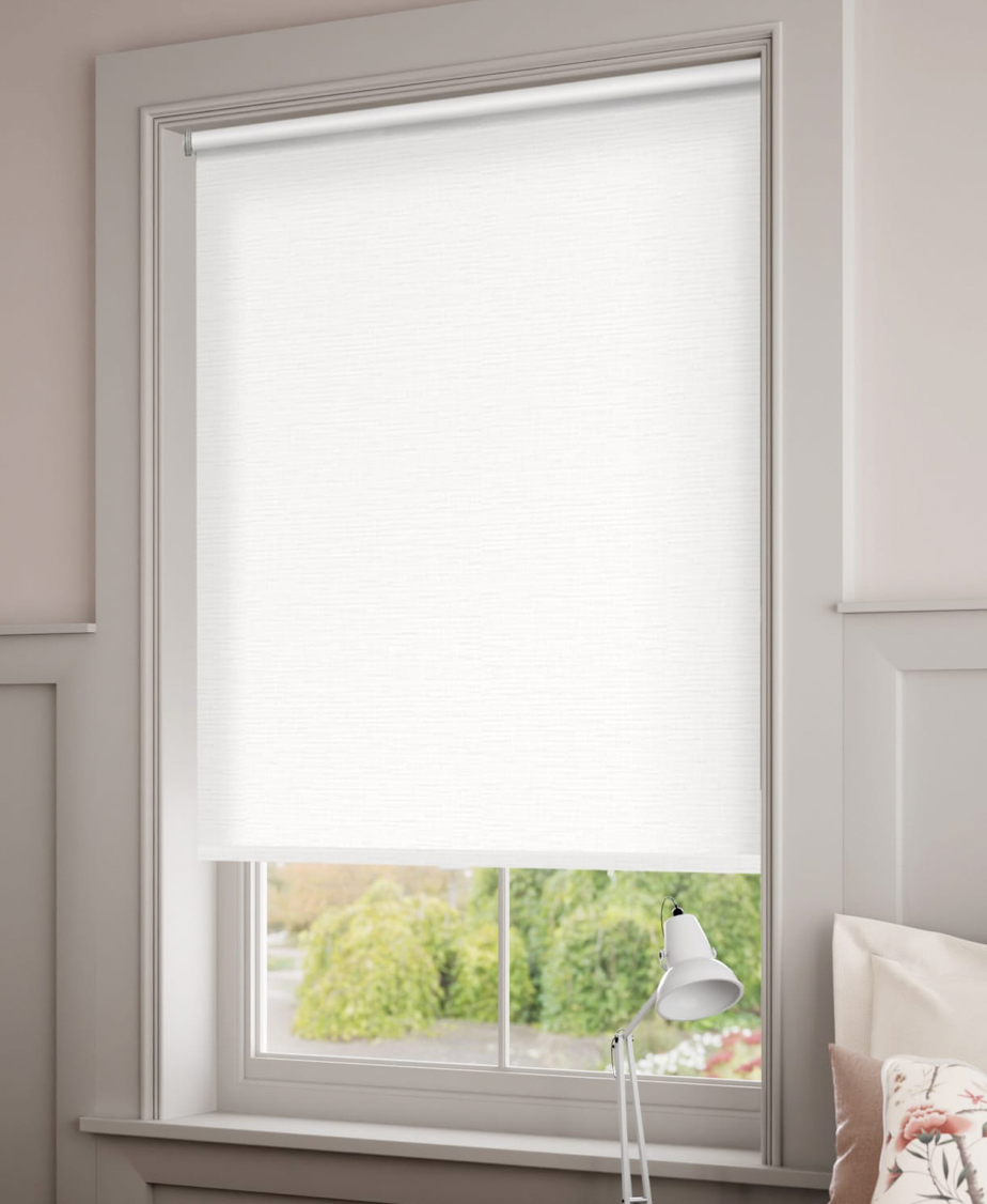 Turin Blackout Classic Ivory Roller Blind
